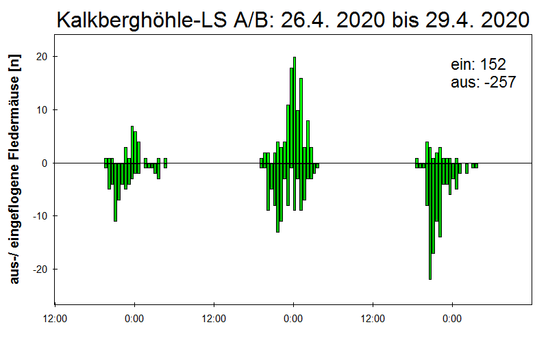 [Fledermaus] Lichtschranke: Segeberger Kalkberg (NABU Schleswig-Holstein)