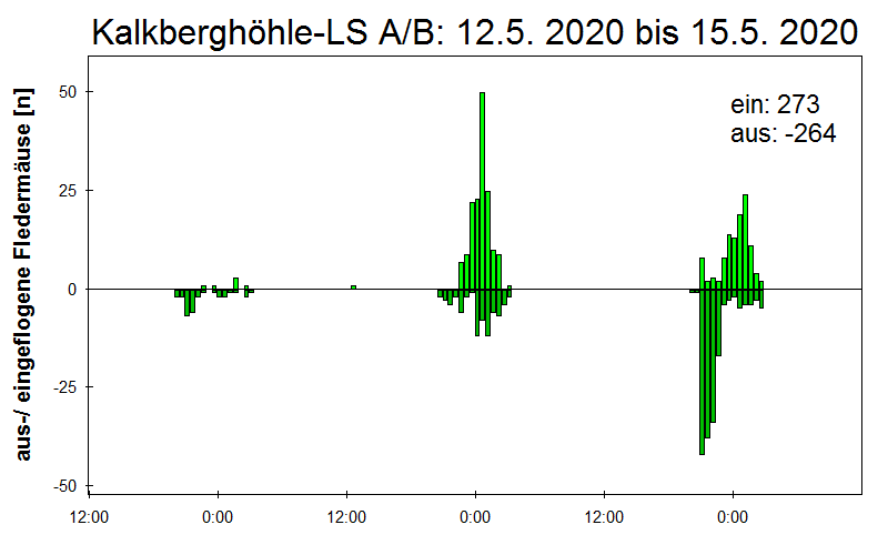 [Fledermaus] Lichtschranke: Segeberger Kalkberg (NABU Schleswig-Holstein)