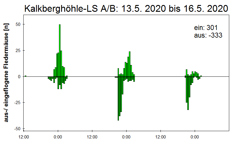 [Fledermaus] Lichtschranke: Segeberger Kalkberg (NABU Schleswig-Holstein)