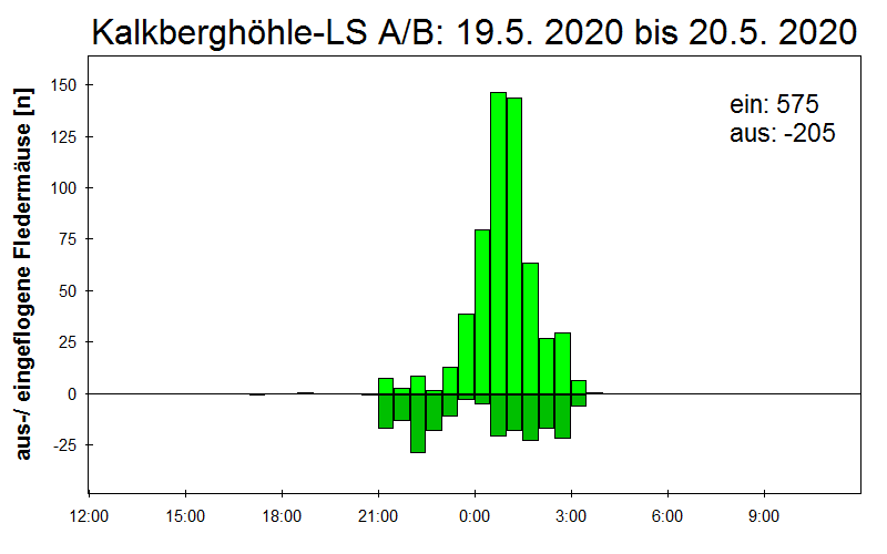[Fledermaus] Lichtschranke: Segeberger Kalkberg (NABU Schleswig-Holstein)