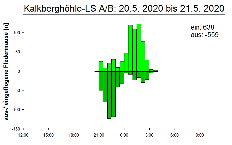 [Fledermaus] Lichtschranke: Segeberger Kalkberg (NABU Schleswig-Holstein)