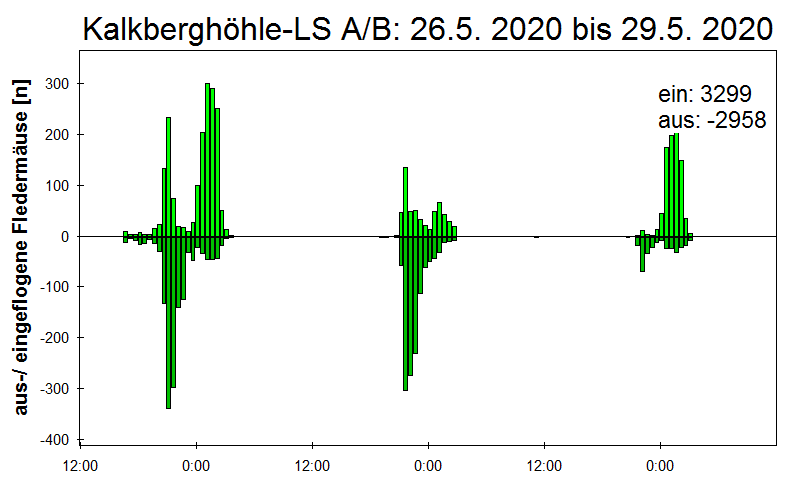 [Fledermaus] Lichtschranke: Segeberger Kalkberg (NABU Schleswig-Holstein)