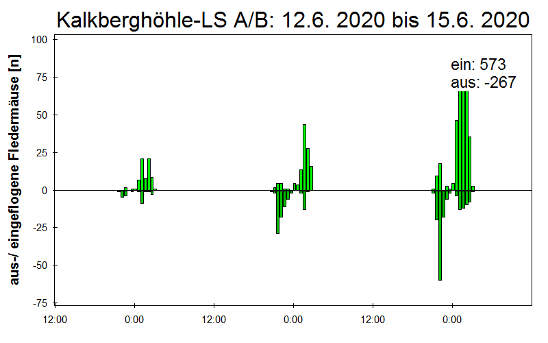 [Fledermaus] Lichtschranke: Segeberger Kalkberg (NABU Schleswig-Holstein)