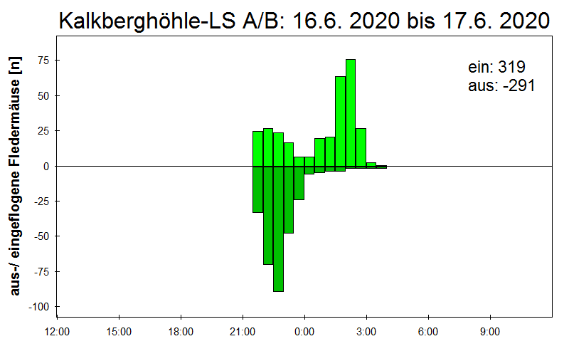 [Fledermaus] Lichtschranke: Segeberger Kalkberg (NABU Schleswig-Holstein)