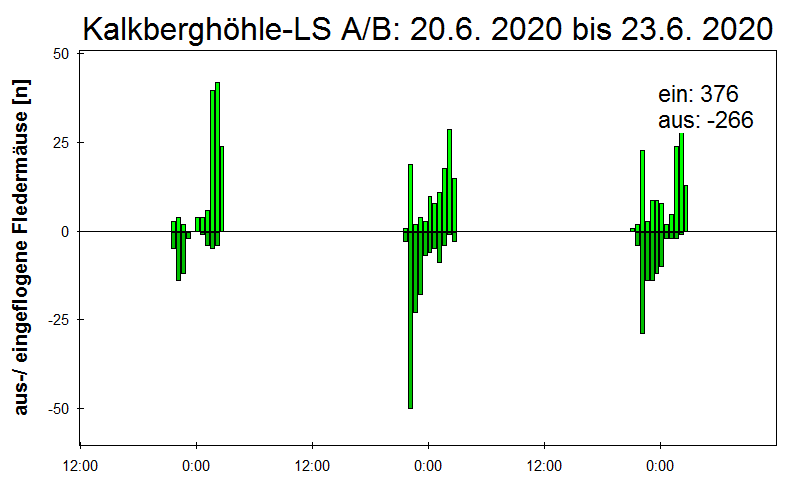 [Fledermaus] Lichtschranke: Segeberger Kalkberg (NABU Schleswig-Holstein)