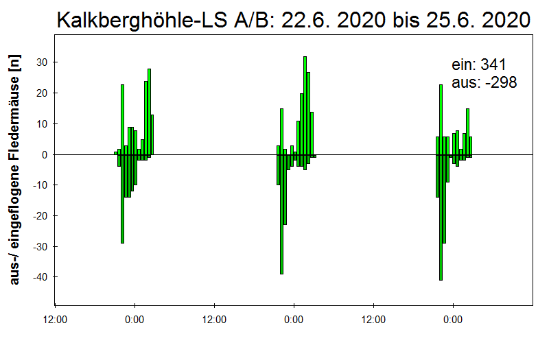 [Fledermaus] Lichtschranke: Segeberger Kalkberg (NABU Schleswig-Holstein)