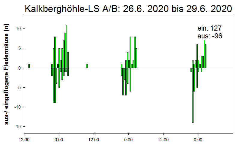 [Fledermaus] Lichtschranke: Segeberger Kalkberg (NABU Schleswig-Holstein)