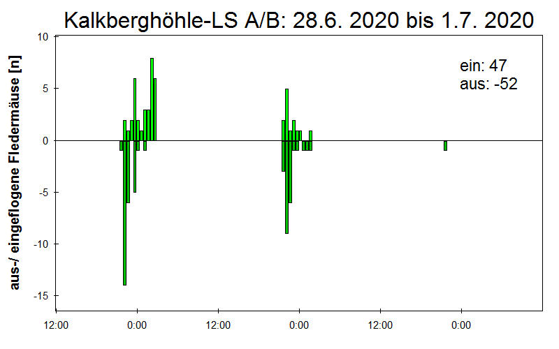[Fledermaus] Lichtschranke: Segeberger Kalkberg (NABU Schleswig-Holstein)