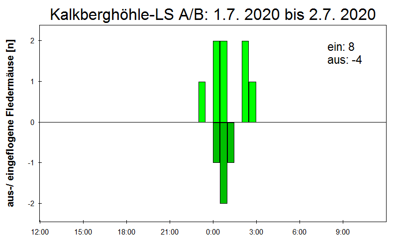[Fledermaus] Lichtschranke: Segeberger Kalkberg (NABU Schleswig-Holstein)