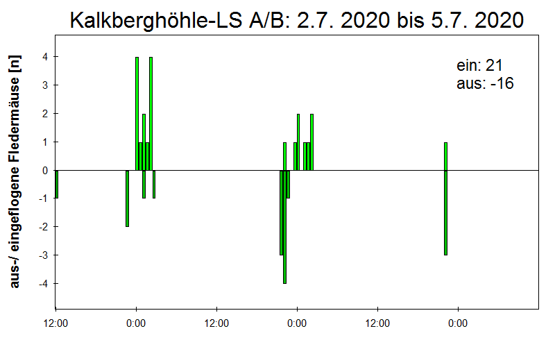 [Fledermaus] Lichtschranke: Segeberger Kalkberg (NABU Schleswig-Holstein)