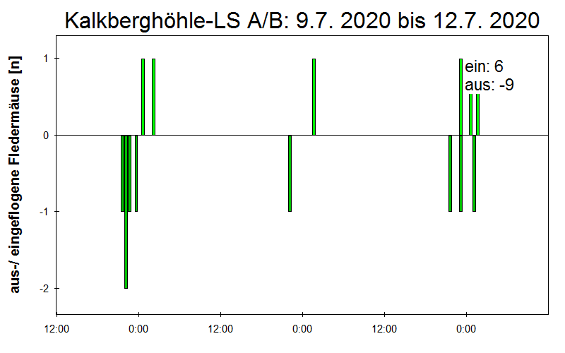 [Fledermaus] Lichtschranke: Segeberger Kalkberg (NABU Schleswig-Holstein)