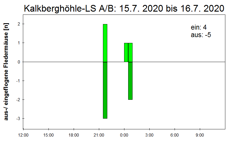 [Fledermaus] Lichtschranke: Segeberger Kalkberg (NABU Schleswig-Holstein)