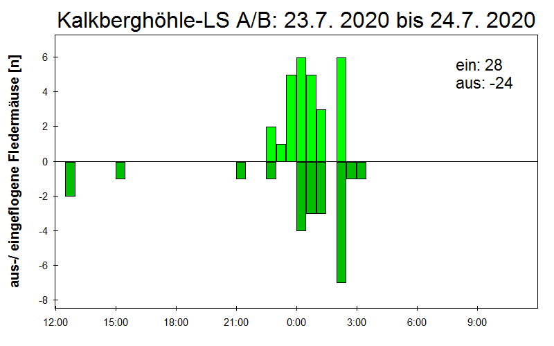 [Fledermaus] Lichtschranke: Segeberger Kalkberg (NABU Schleswig-Holstein)