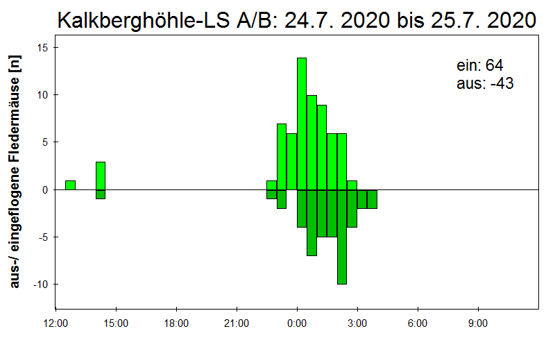 [Fledermaus] Lichtschranke: Segeberger Kalkberg (NABU Schleswig-Holstein)