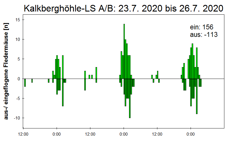 [Fledermaus] Lichtschranke: Segeberger Kalkberg (NABU Schleswig-Holstein)