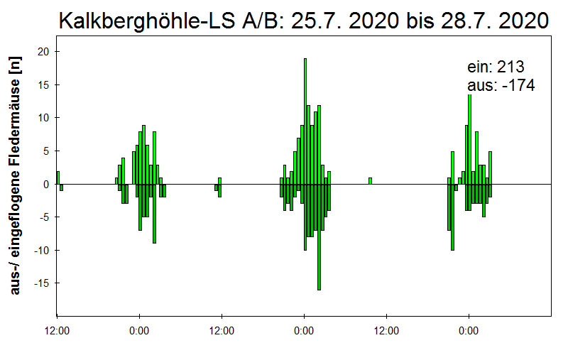 [Fledermaus] Lichtschranke: Segeberger Kalkberg (NABU Schleswig-Holstein)