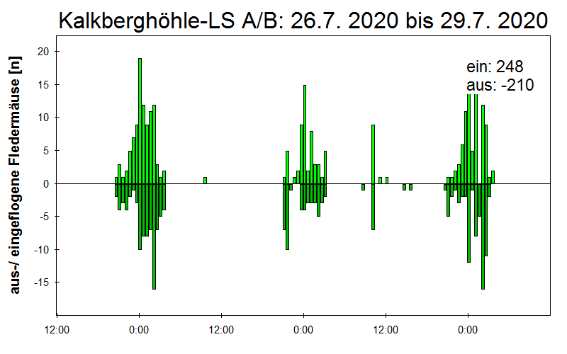 [Fledermaus] Lichtschranke: Segeberger Kalkberg (NABU Schleswig-Holstein)
