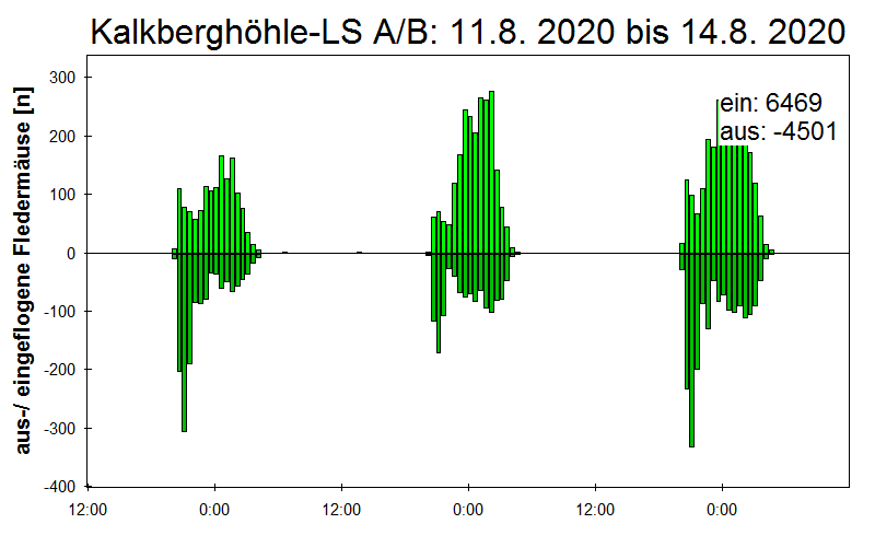 [Fledermaus] Lichtschranke: Segeberger Kalkberg (NABU Schleswig-Holstein)