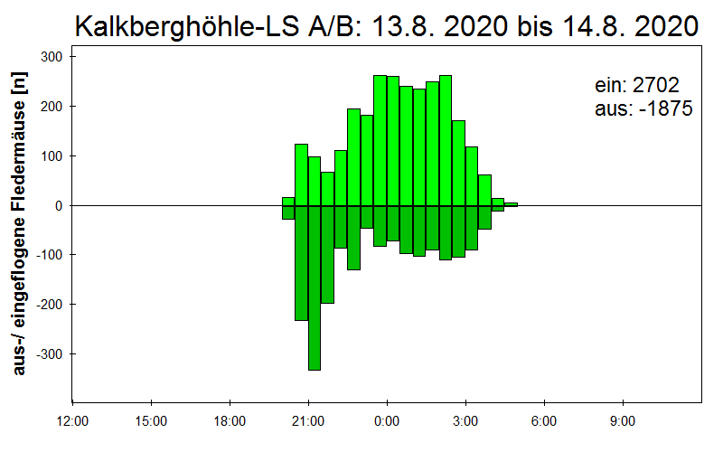 [Fledermaus] Lichtschranke: Segeberger Kalkberg (NABU Schleswig-Holstein)