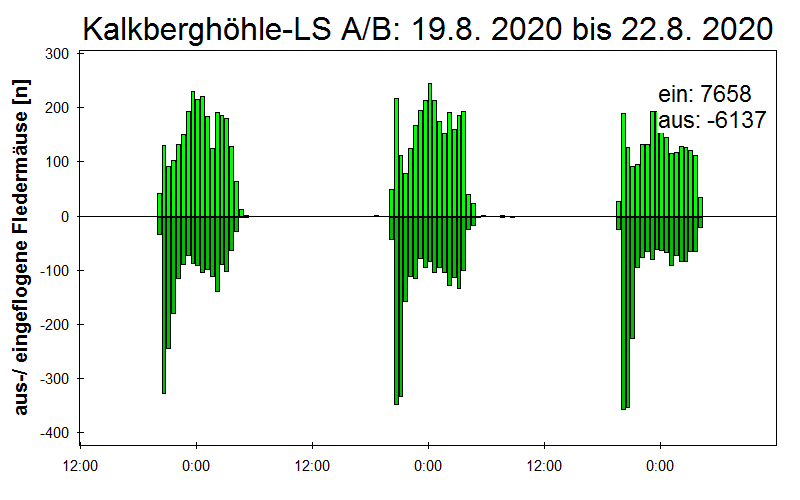 [Fledermaus] Lichtschranke: Segeberger Kalkberg (NABU Schleswig-Holstein)