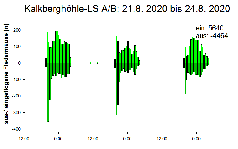 [Fledermaus] Lichtschranke: Segeberger Kalkberg (NABU Schleswig-Holstein)