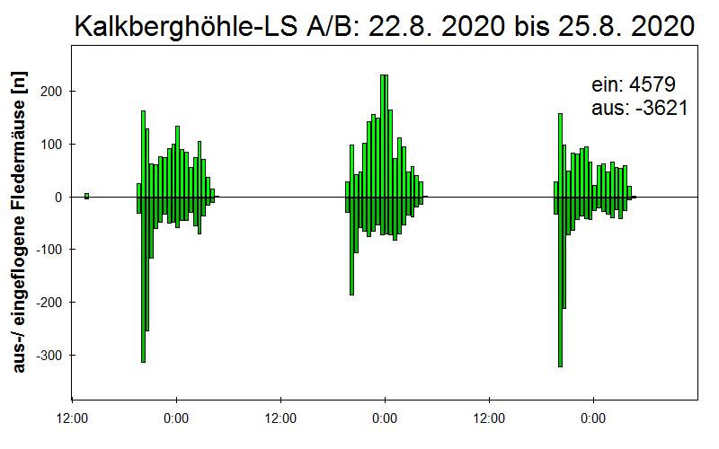 [Fledermaus] Lichtschranke: Segeberger Kalkberg (NABU Schleswig-Holstein)