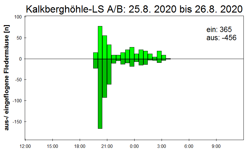 [Fledermaus] Lichtschranke: Segeberger Kalkberg (NABU Schleswig-Holstein)
