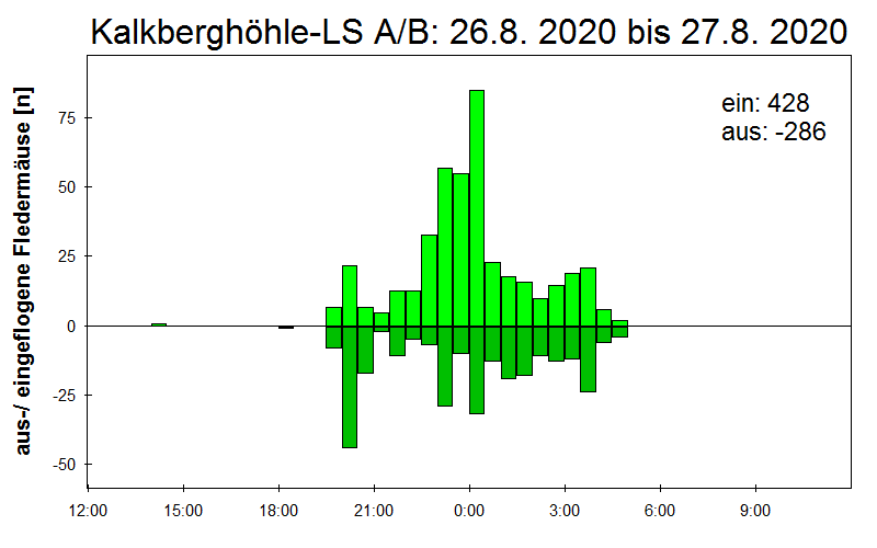 [Fledermaus] Lichtschranke: Segeberger Kalkberg (NABU Schleswig-Holstein)