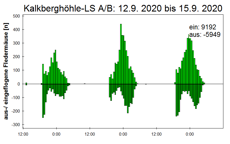 [Fledermaus] Lichtschranke: Segeberger Kalkberg (NABU Schleswig-Holstein)