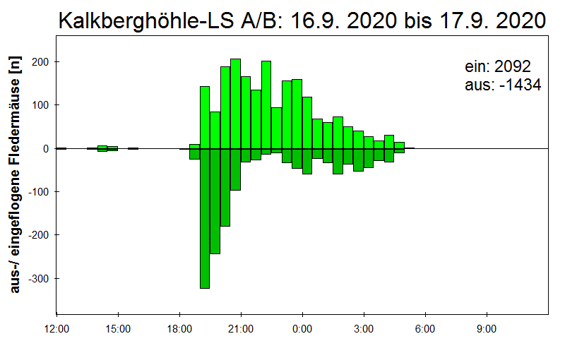 [Fledermaus] Lichtschranke: Segeberger Kalkberg (NABU Schleswig-Holstein)