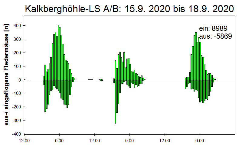 [Fledermaus] Lichtschranke: Segeberger Kalkberg (NABU Schleswig-Holstein)