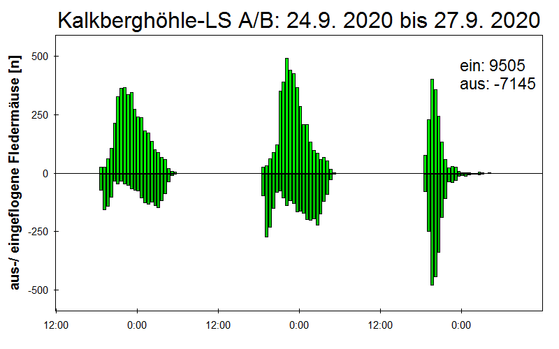 [Fledermaus] Lichtschranke: Segeberger Kalkberg (NABU Schleswig-Holstein)