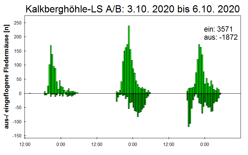 [Fledermaus] Lichtschranke: Segeberger Kalkberg (NABU Schleswig-Holstein)