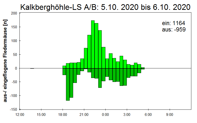[Fledermaus] Lichtschranke: Segeberger Kalkberg (NABU Schleswig-Holstein)