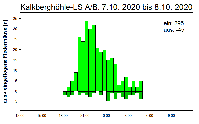 [Fledermaus] Lichtschranke: Segeberger Kalkberg (NABU Schleswig-Holstein)