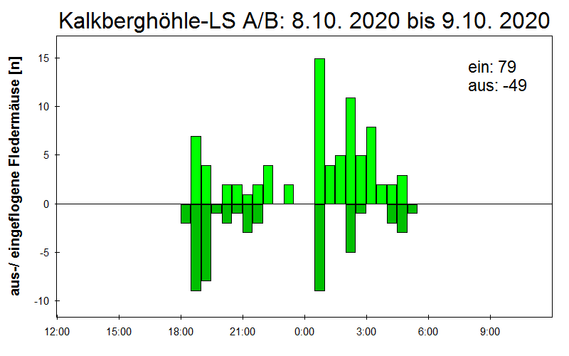 [Fledermaus] Lichtschranke: Segeberger Kalkberg (NABU Schleswig-Holstein)