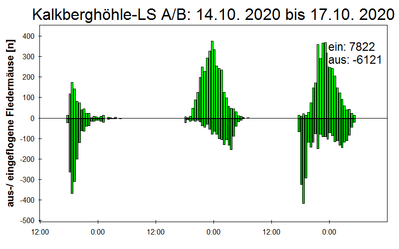 [Fledermaus] Lichtschranke: Segeberger Kalkberg (NABU Schleswig-Holstein)
