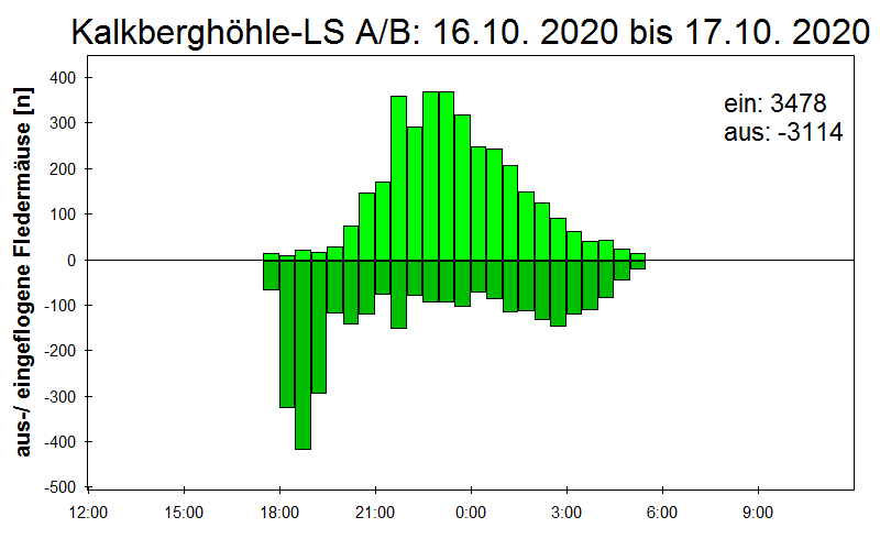 [Fledermaus] Lichtschranke: Segeberger Kalkberg (NABU Schleswig-Holstein)