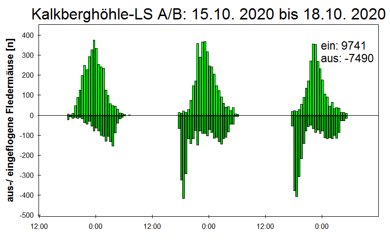 [Fledermaus] Lichtschranke: Segeberger Kalkberg (NABU Schleswig-Holstein)