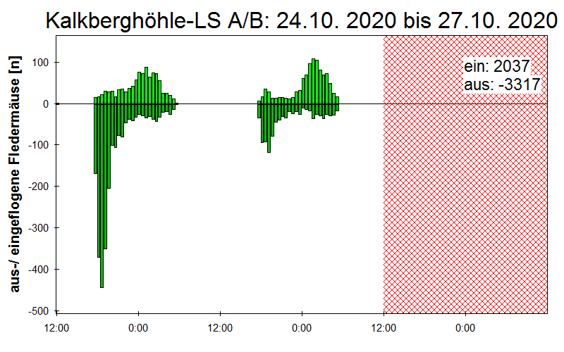 [Fledermaus] Lichtschranke: Segeberger Kalkberg (NABU Schleswig-Holstein)