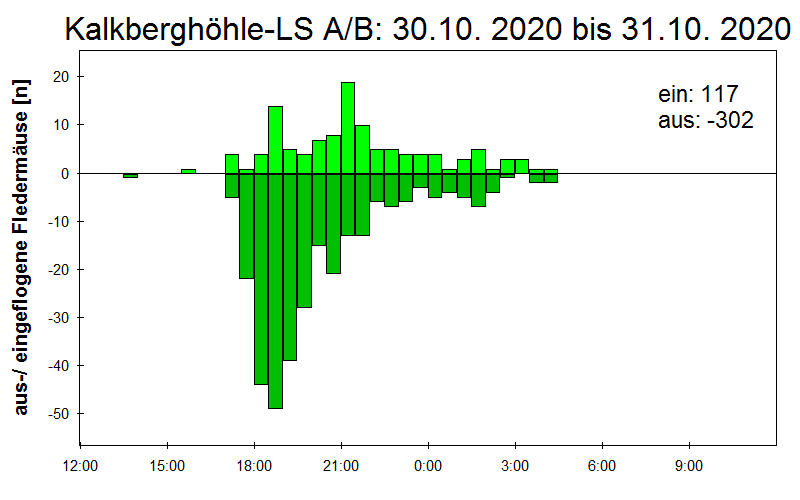 [Fledermaus] Lichtschranke: Segeberger Kalkberg (NABU Schleswig-Holstein)