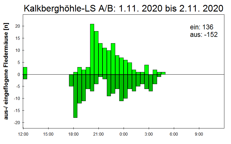 [Fledermaus] Lichtschranke: Segeberger Kalkberg (NABU Schleswig-Holstein)