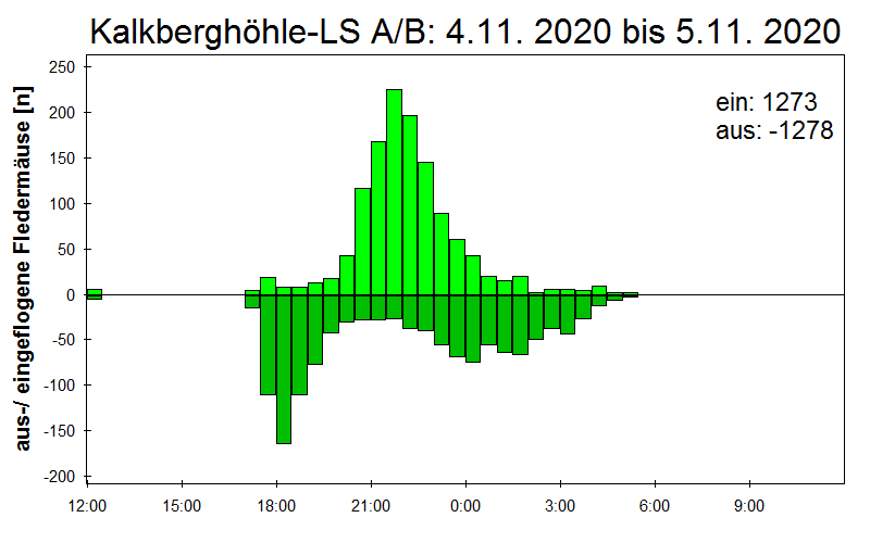 [Fledermaus] Lichtschranke: Segeberger Kalkberg (NABU Schleswig-Holstein)