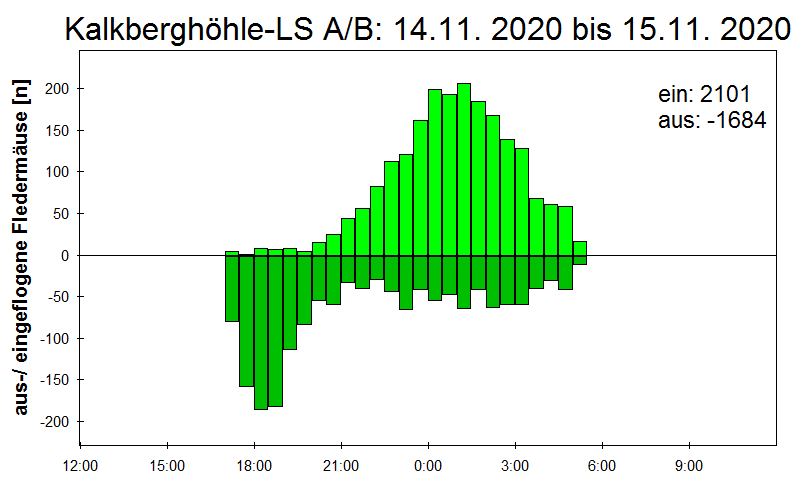 [Fledermaus] Lichtschranke: Segeberger Kalkberg (NABU Schleswig-Holstein)