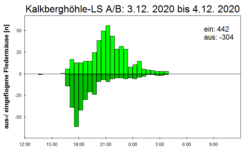 [Fledermaus] Lichtschranke: Segeberger Kalkberg (NABU Schleswig-Holstein)