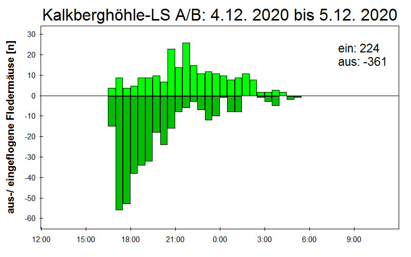 [Fledermaus] Lichtschranke: Segeberger Kalkberg (NABU Schleswig-Holstein)