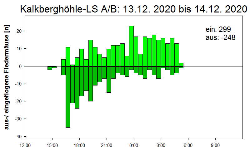 [Fledermaus] Lichtschranke: Segeberger Kalkberg (NABU Schleswig-Holstein)