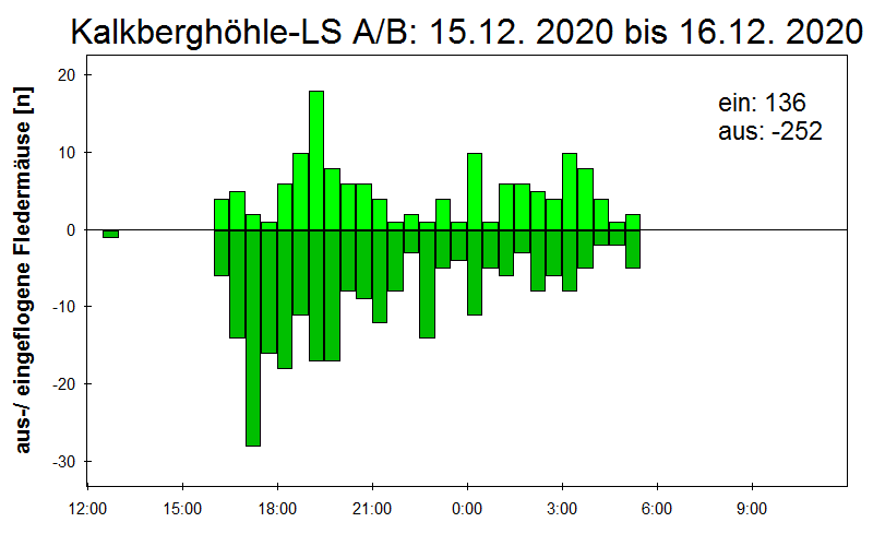 [Fledermaus] Lichtschranke: Segeberger Kalkberg (NABU Schleswig-Holstein)