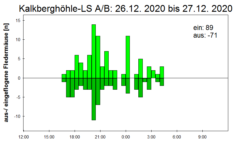 [Fledermaus] Lichtschranke: Segeberger Kalkberg (NABU Schleswig-Holstein)