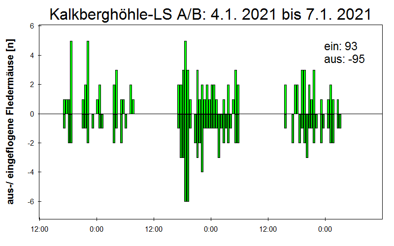 [Fledermaus] Lichtschranke: Segeberger Kalkberg (NABU Schleswig-Holstein)